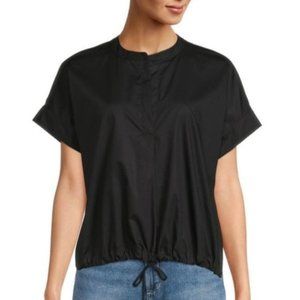 Calvin Klein Drawstring Hem Top NWT